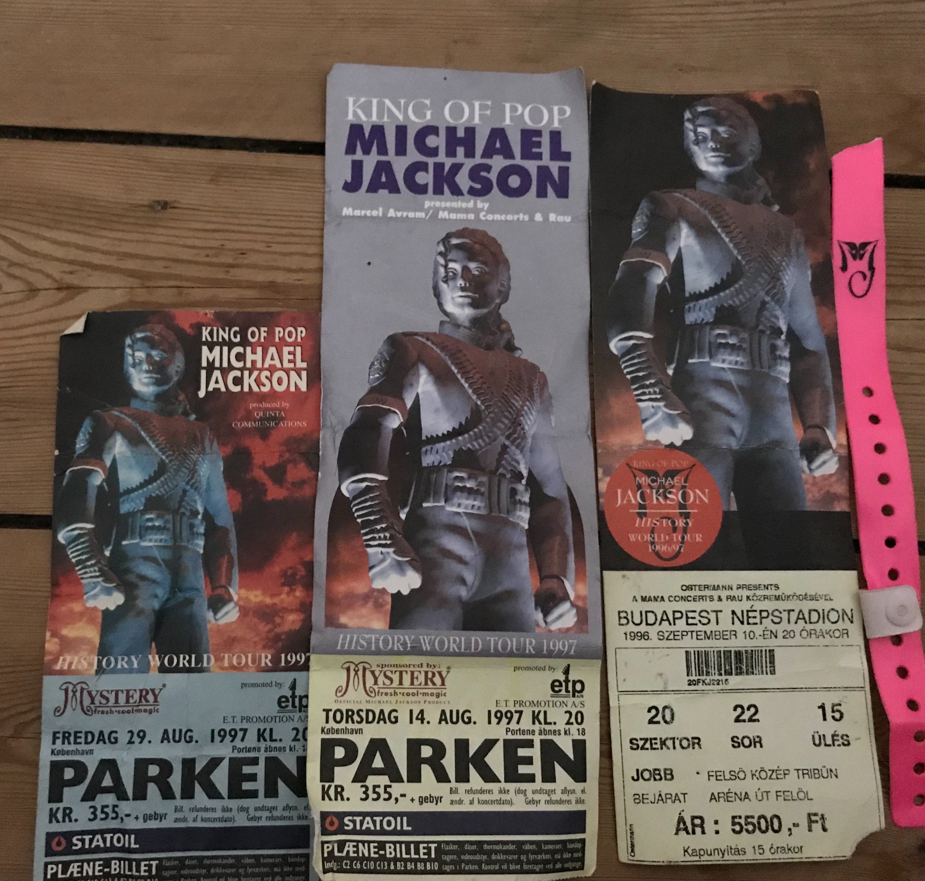 At Michael Jackson Concerts