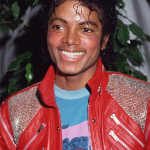 Michael Jackson attends the opening of the stage musical Dreamgirls in Los Angeles, California, in March 1983.