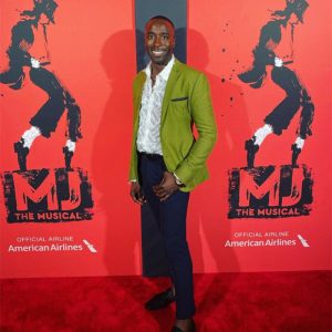 Actor / Singer-songwriter / Dancer John Edwards is a member of MJ the Musical's ensemble cast and he also performs as Jackie Jackson.