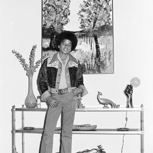 Michael Jackson during a photo shoot in the 1970s.