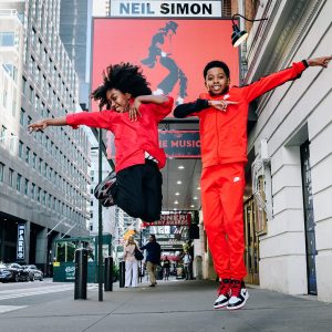 Max Chambers and Jace Bentley join MJ the Musical cast to play Little Michael and Little Marlon