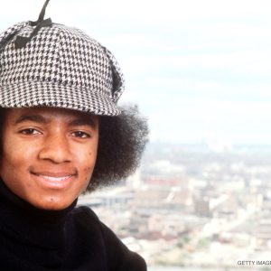 Michael Jackson photo shoot in New York City 1977