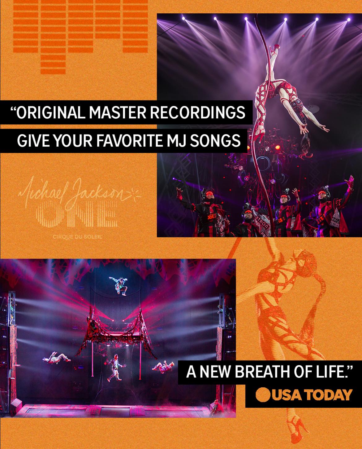 Michael Jackson ONE Sets MJ Songs To Incredible Acrobatics