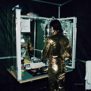 Michael Jackson prepares for Bremen, Germany concert HIStory World Tour 1997