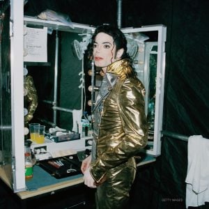 Michael Jackson prepares for Bremen, Germany concert HIStory World Tour 1997