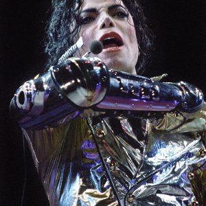Michael Jackson performs in Amsterdam during HIStory World Tour September 28, 1996