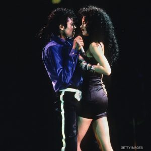Michael Jackson and Tatiana Thumbtzen, his co-star from "The Way You Make Me Feel" short film, perform the song onstage at Madison Square Garden in New York, NY, in 1988.