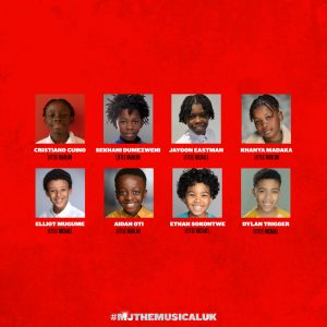 MJ the Musical UK cast on the West End