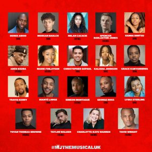MJ the Musical UK cast on the West End
