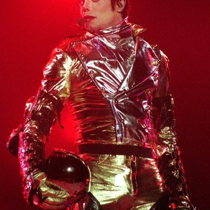 Michael Jackson performs during the HIStory World Tour.