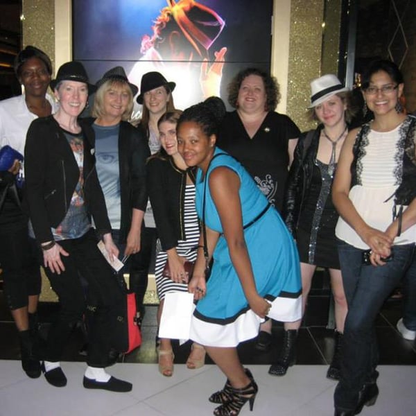 Fans At Michael Jackson ONE
