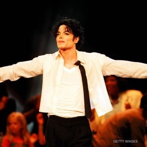 Michael Jackson performs at 1995 MTV Video Music Awards in New York, NY, September 7, 1995