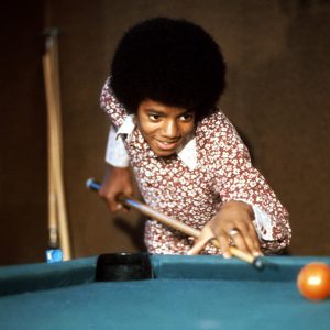 Michael Jackson at his family home in Encino, California, circa 1972