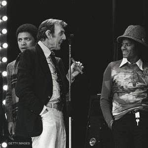 Michael Jackson and Eric Sykes in 1970s