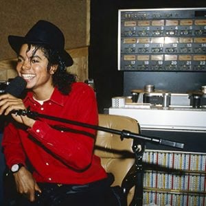 Michael Jackson Bad album recording session 1987