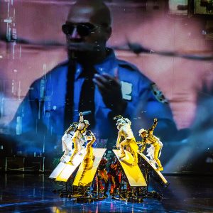 The messages of Michael’s music are woven throughout the performance at Michael Jackson ONE. Surround yourself not only with Michael’s messages of love, but his calls to action to end war, work to save the planet, spread truth, and never forget to dream.